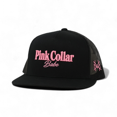 Pink Collar Babe Snapback Hat