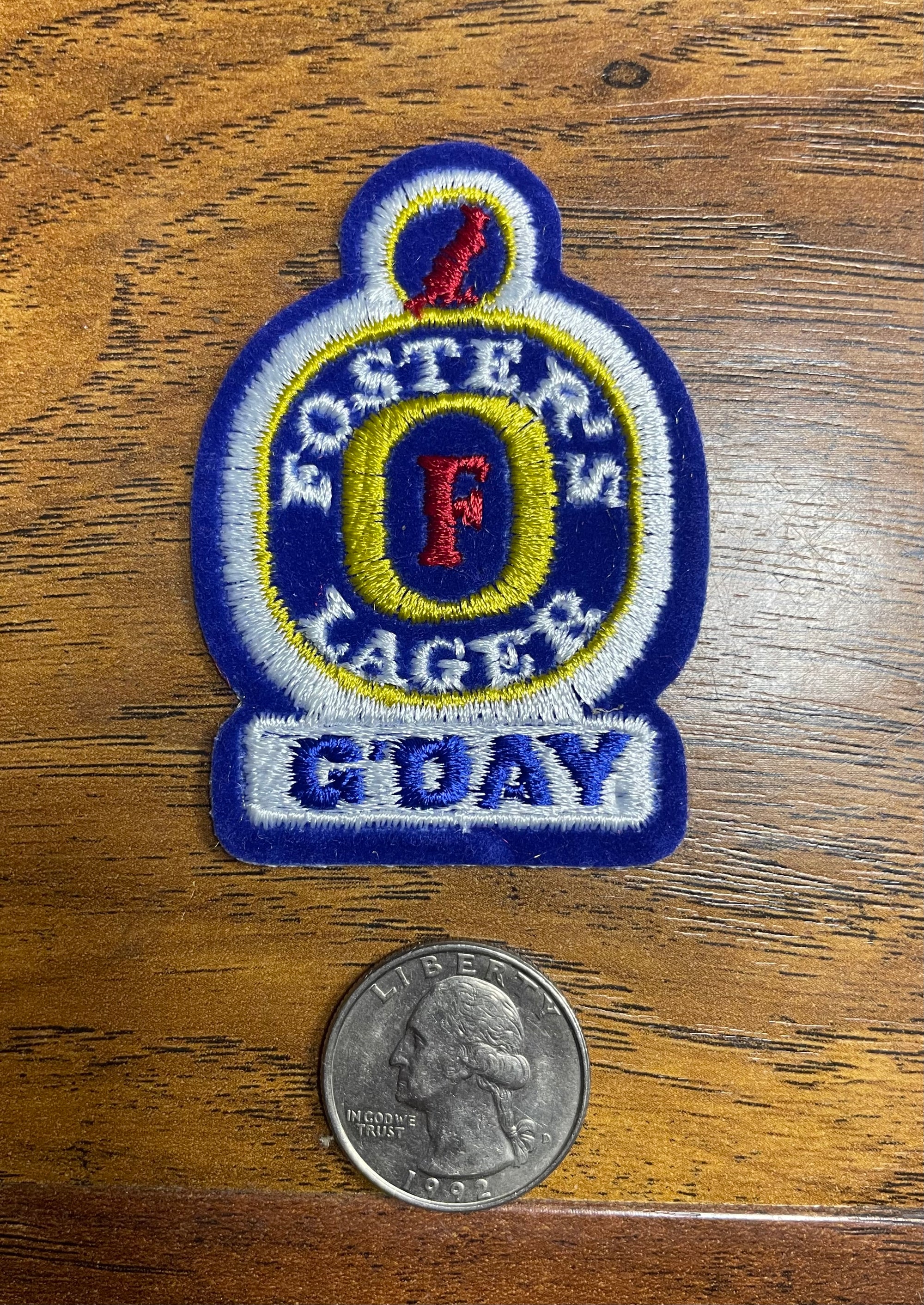 Vintage Foster’s Larger G’Day