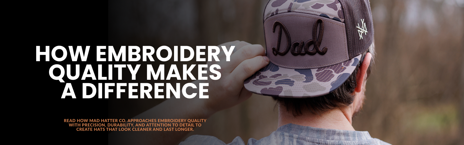Why Embroidery Quality Makes a Difference