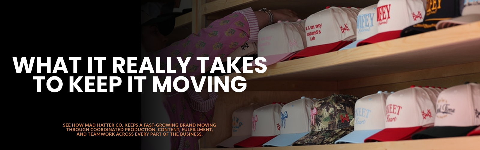 What It Really Takes to Keep It Moving