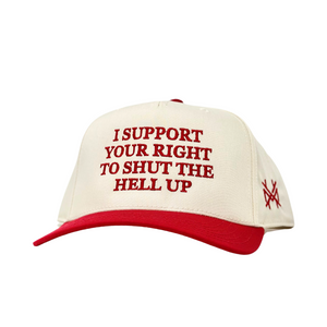 CS I Support Your Right to Shut the Hell Up Trucker Hat