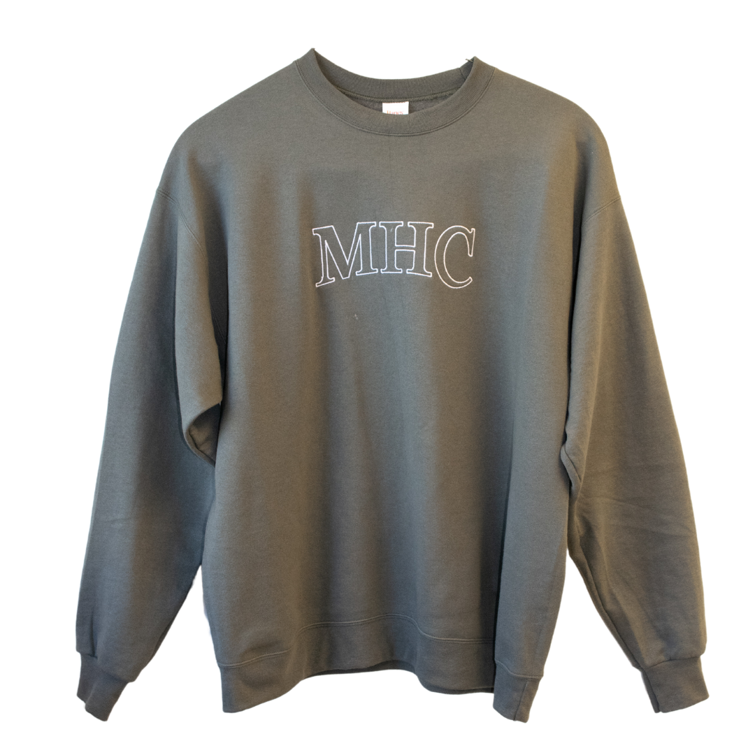 MHC Embroidered Crewneck in Green