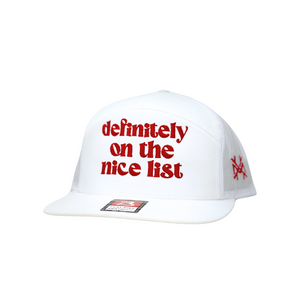 MHC Definitely On The Nice List Trucker Hat