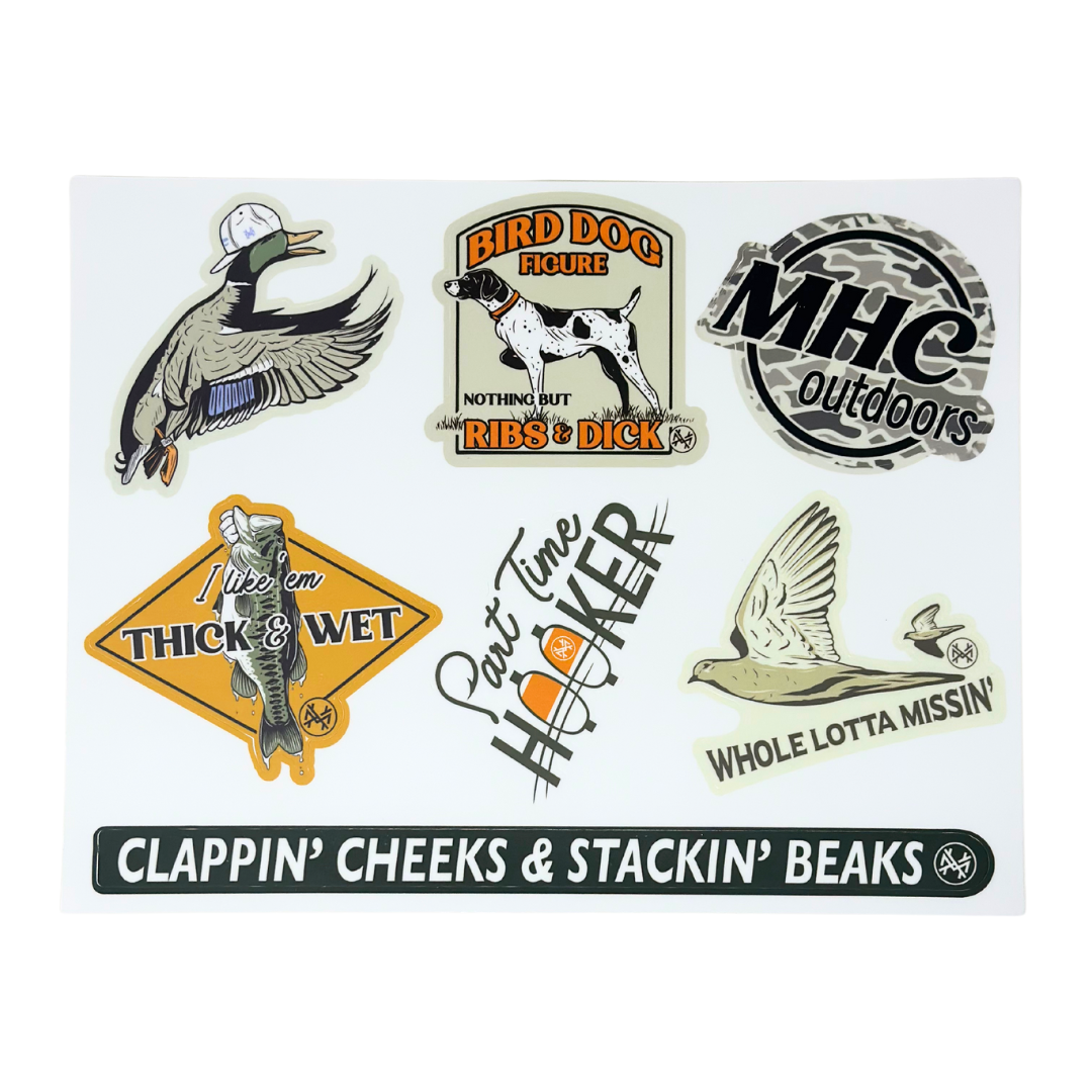 MHC Mad Hatter Outdoor Sticker Pack