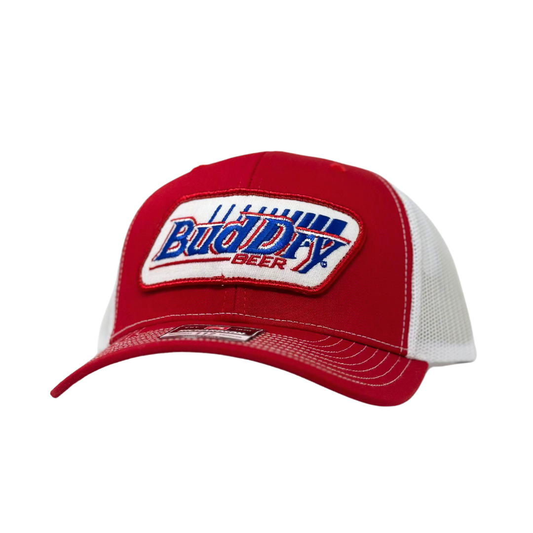 TTC 112 Red Vintage Bud Dry Trucker Hat