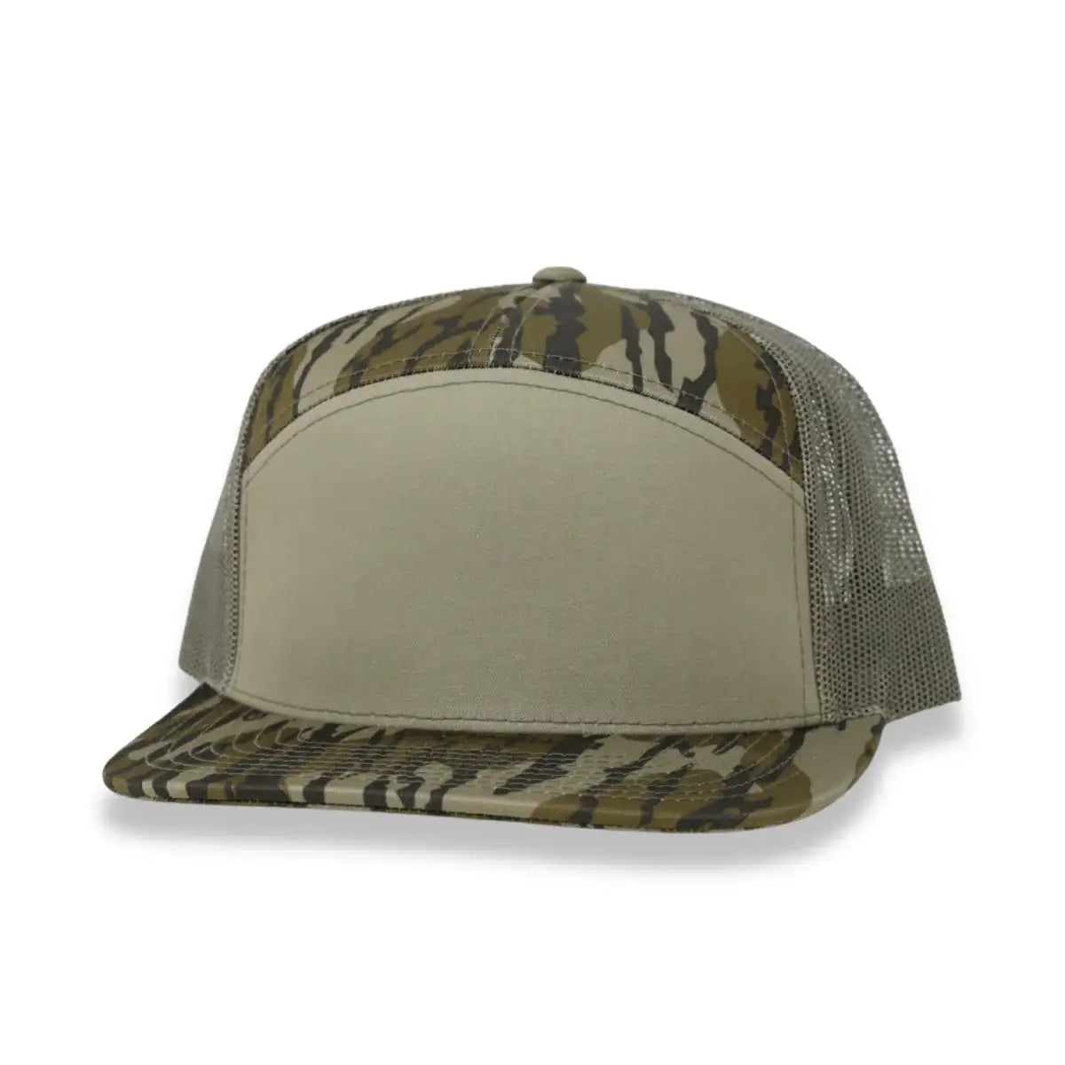 7 Panel Mossy Oak Bottomland/Loden/Bottomland - The Mad Hatter Company