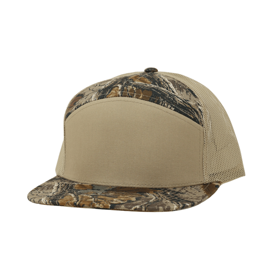 7 Panel Realtree Advantage/Khaki/Advantage - The Mad Hatter Company