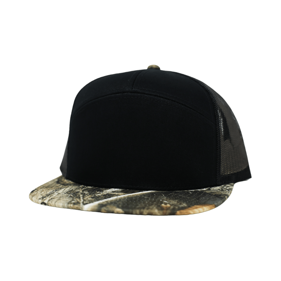 7 Panel Realtree Edge/Black Richardson - The Mad Hatter Company