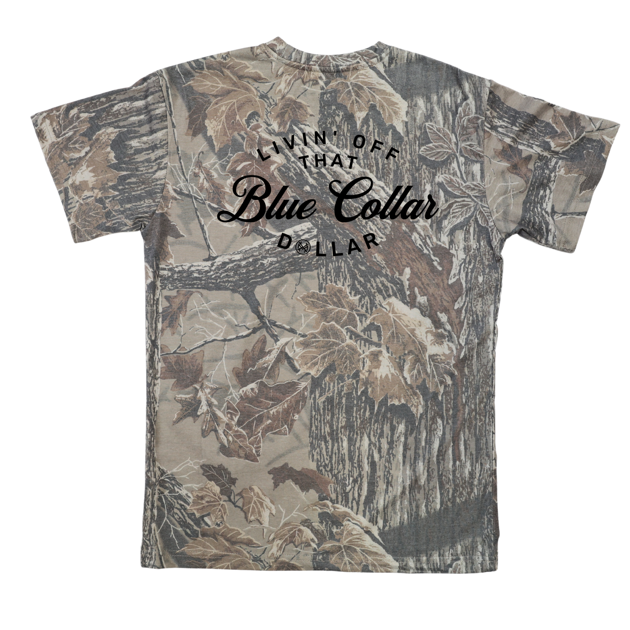 Blue Collar Dollar T-Shirt - The Mad Hatter Company