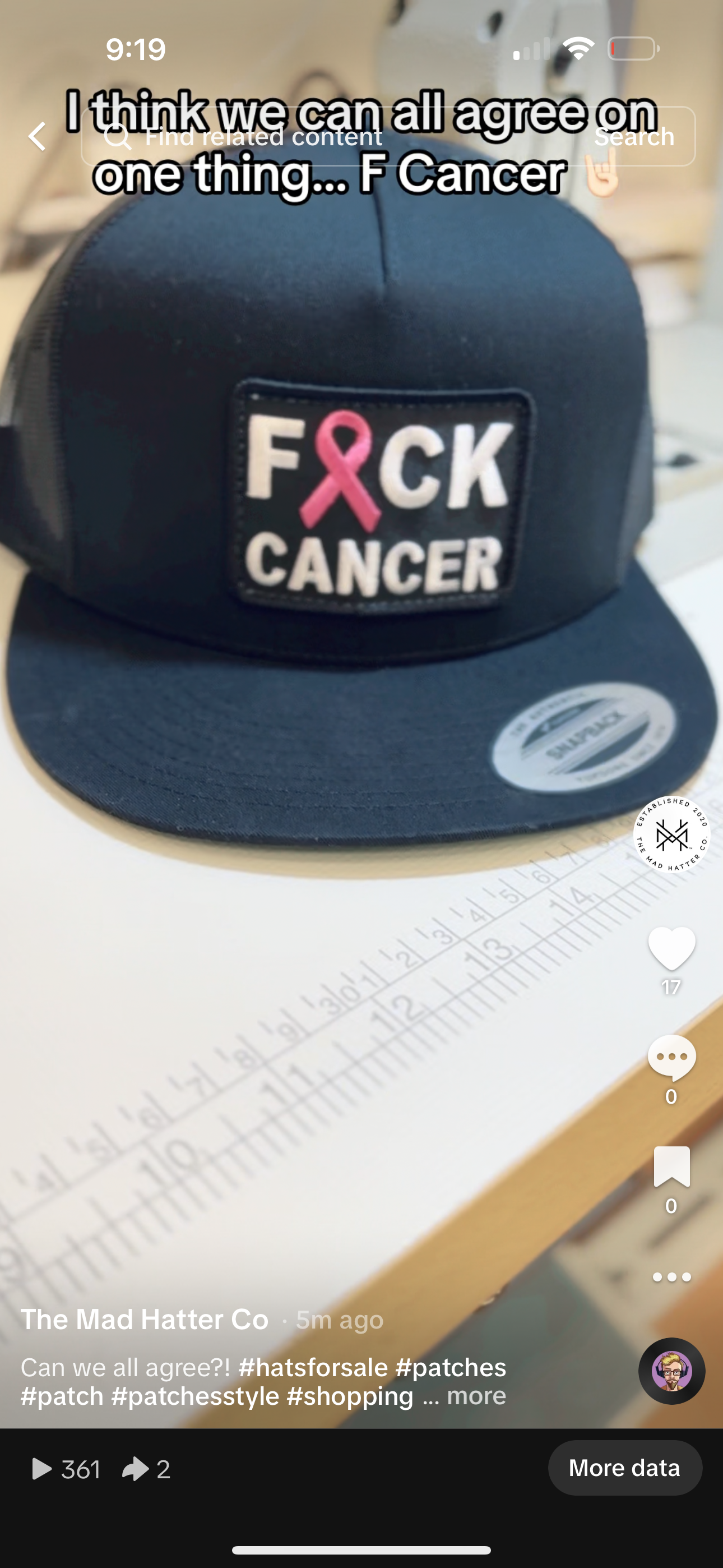 TTC F*ck Cancer