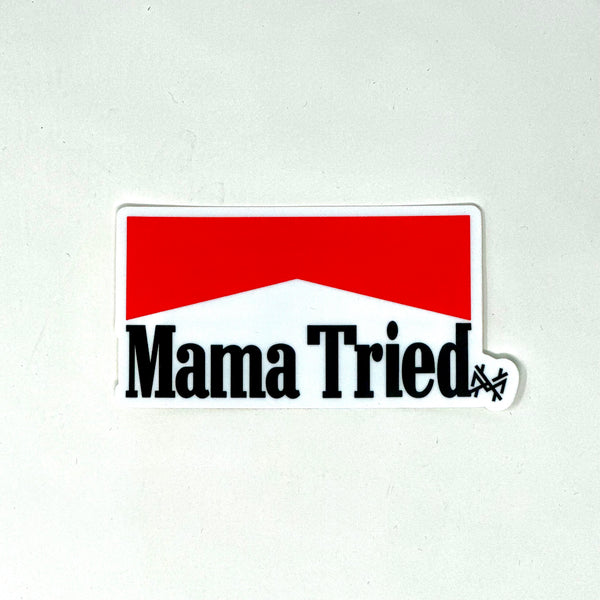 Mama Tried Cowboy Killer Sticker The Mad Hatter Company