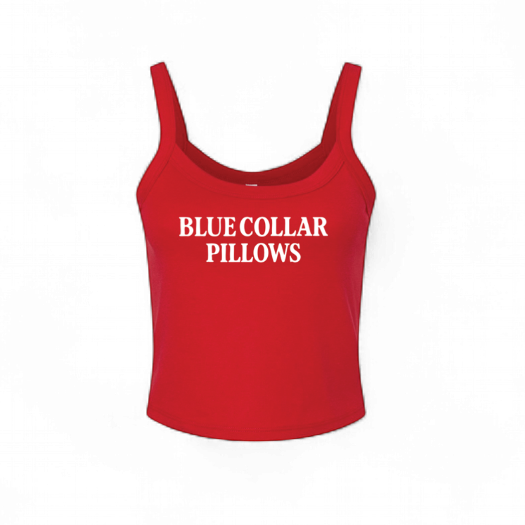 Blue Collar Pillows Tank Top