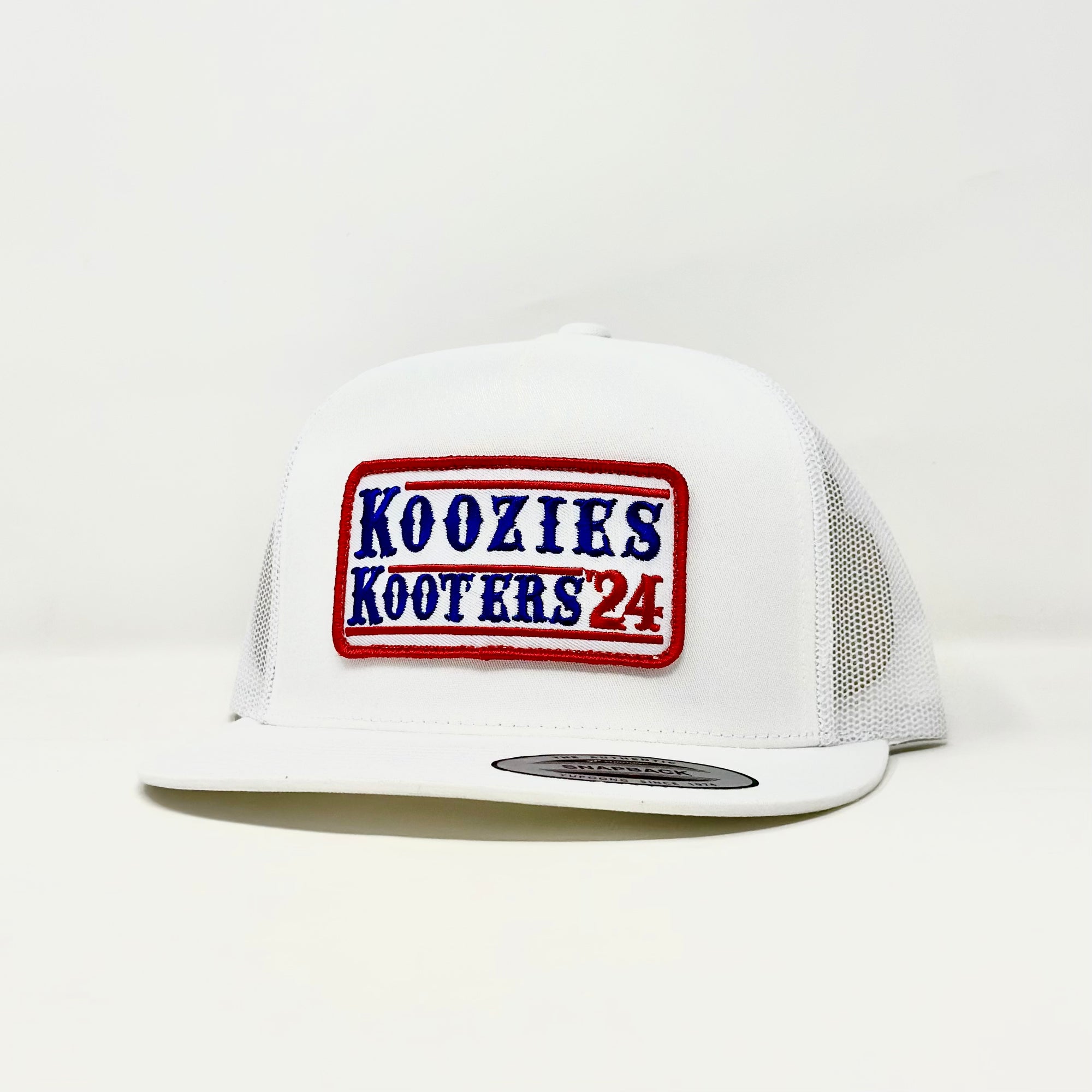 Signature hat from TTC Koozies & Kooters '24 collection by The Mad Hatter Company, showcasing a stylish, branded design.