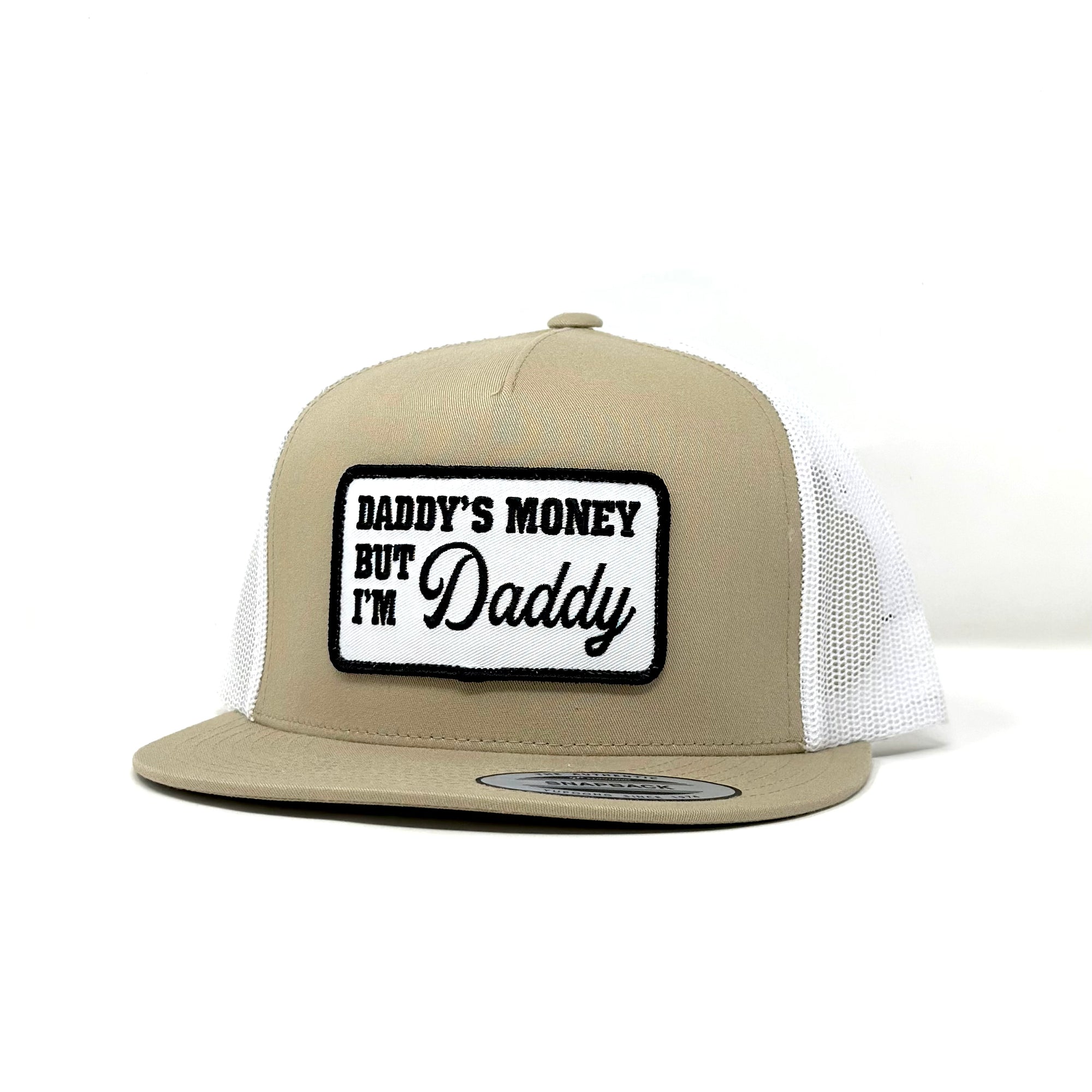 TTC Daddy's Money but I'm Daddy - 6006 Khaki/ White