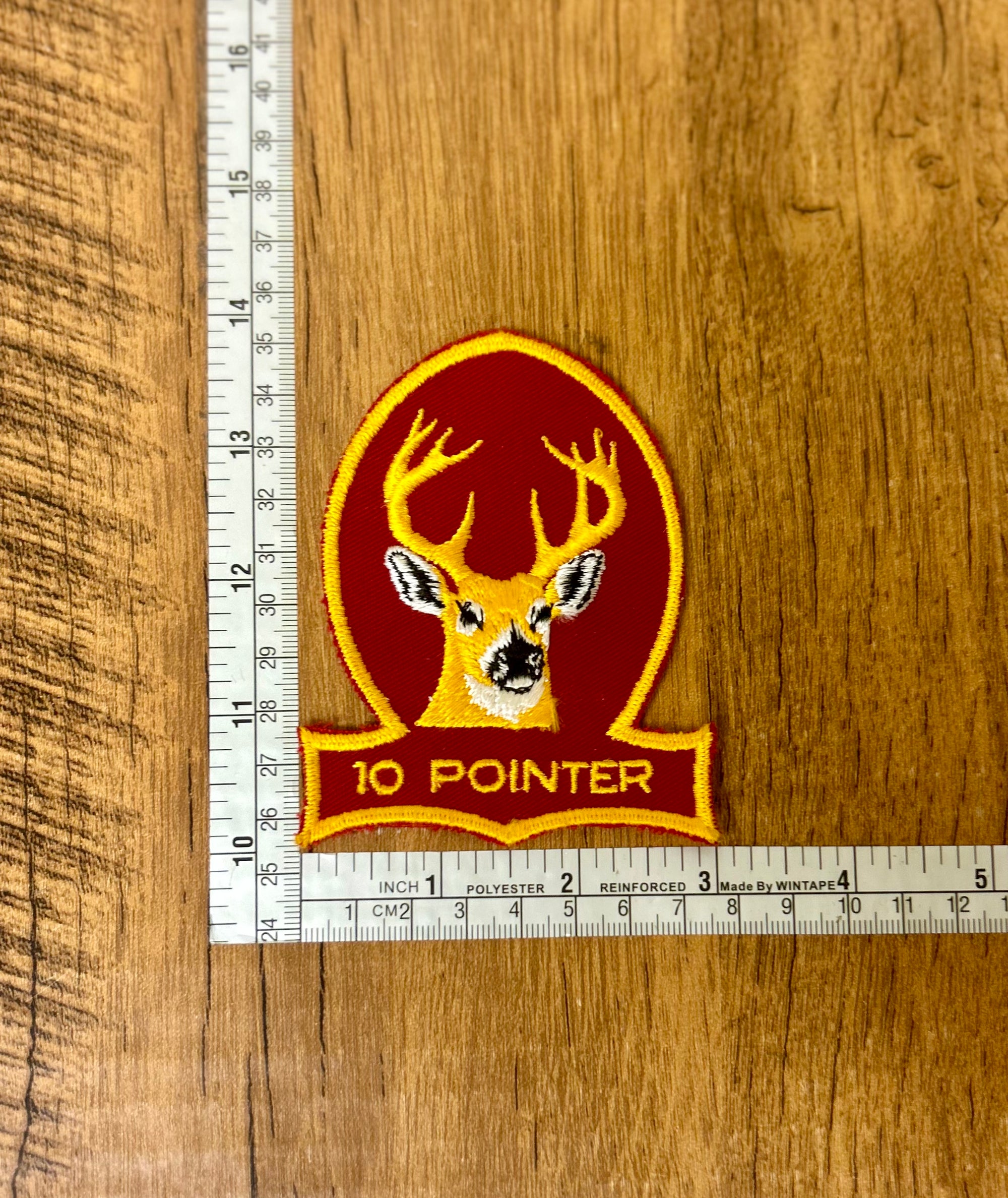 10 Pointer patch by The Mad Hatter Company, featuring a colorful, embroidered design on a fabric patch for clothing or accessories.