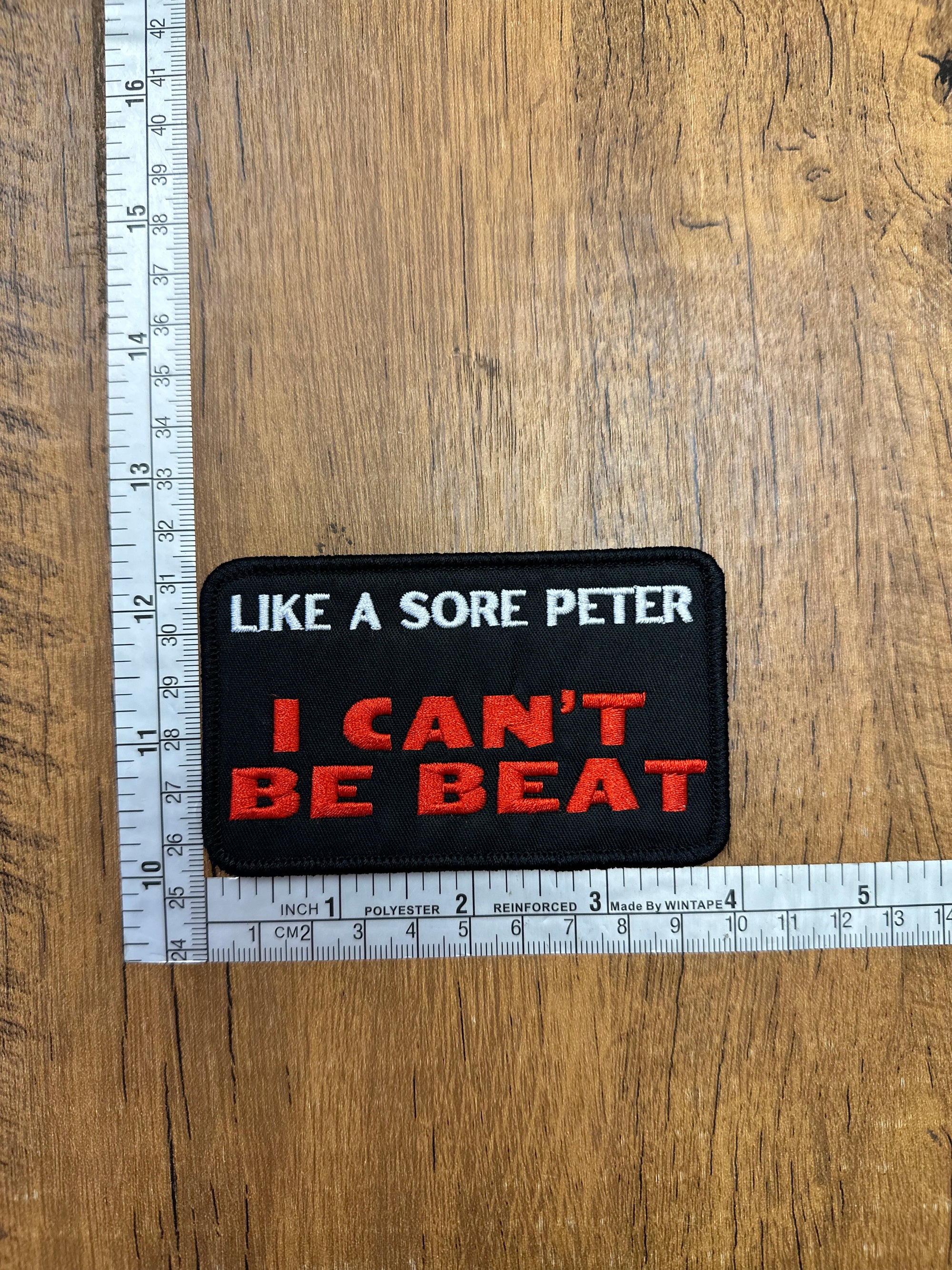 Like A Sore Peter I Can't Be Beat