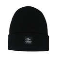 Black Beanie with Black Patch