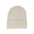 Natural Beanie with Natural Patch