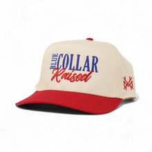 Blue Collar Raised Snapback Hat