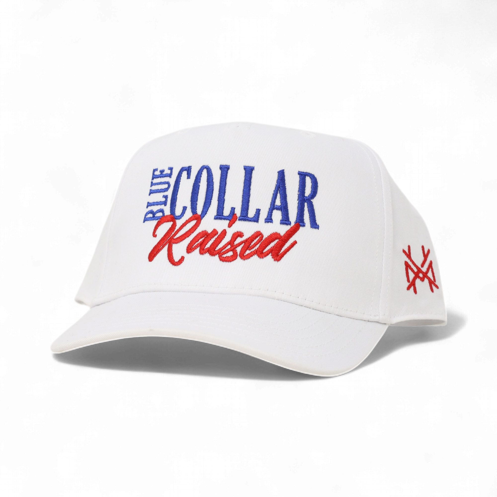 Blue Collar Raised Snapback Hat