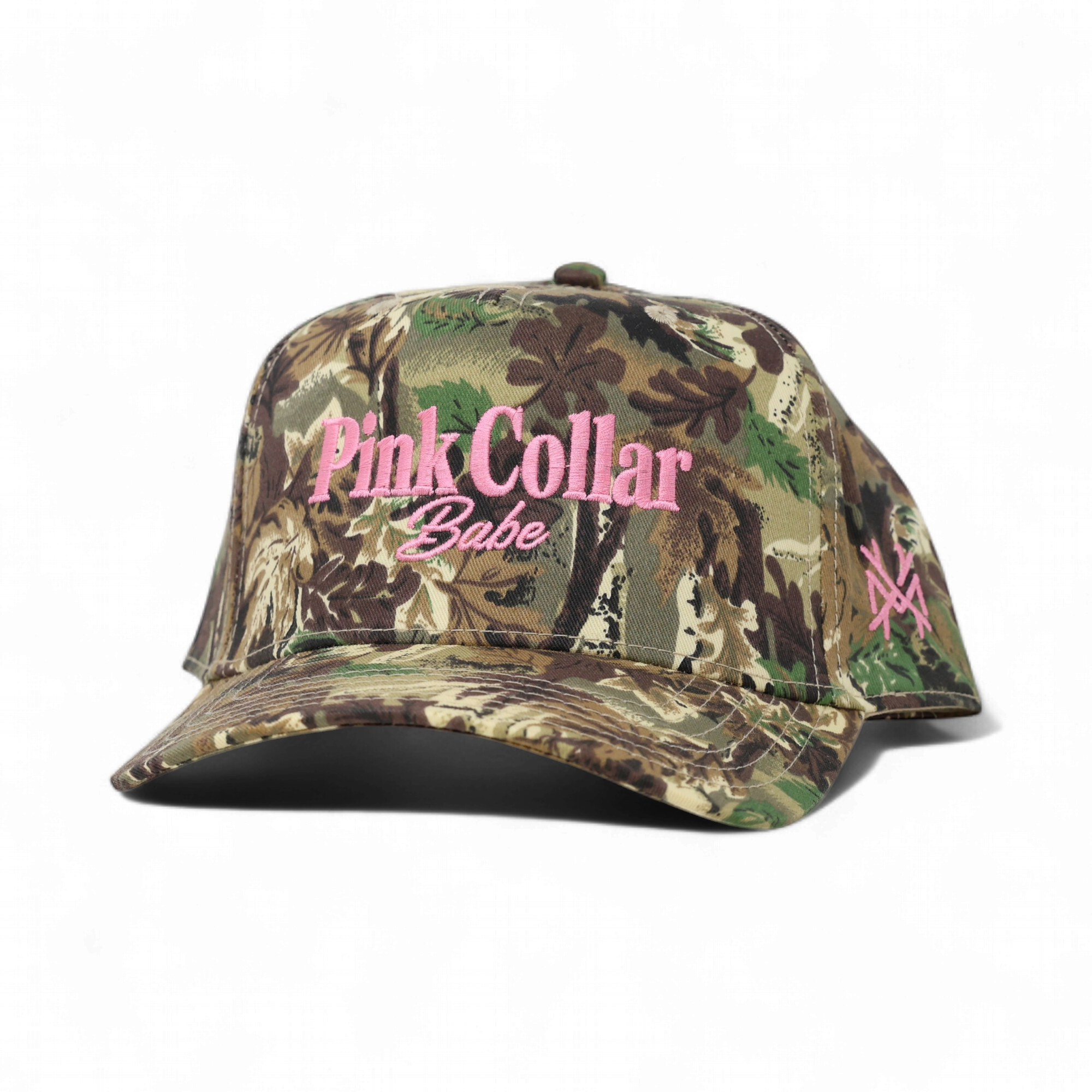 Pink Collar Babe Snapback Hat