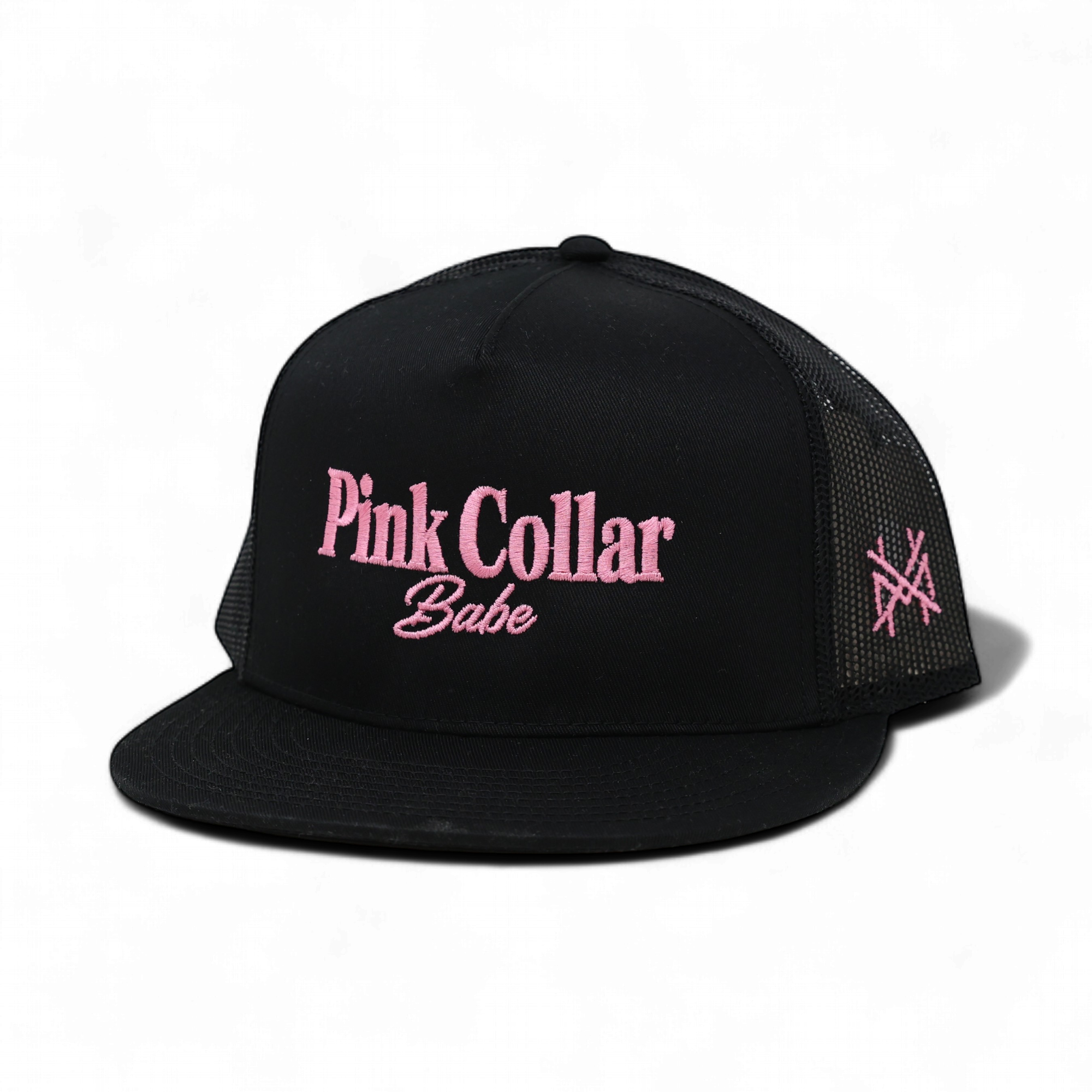 Pink Collar Babe Snapback Hat
