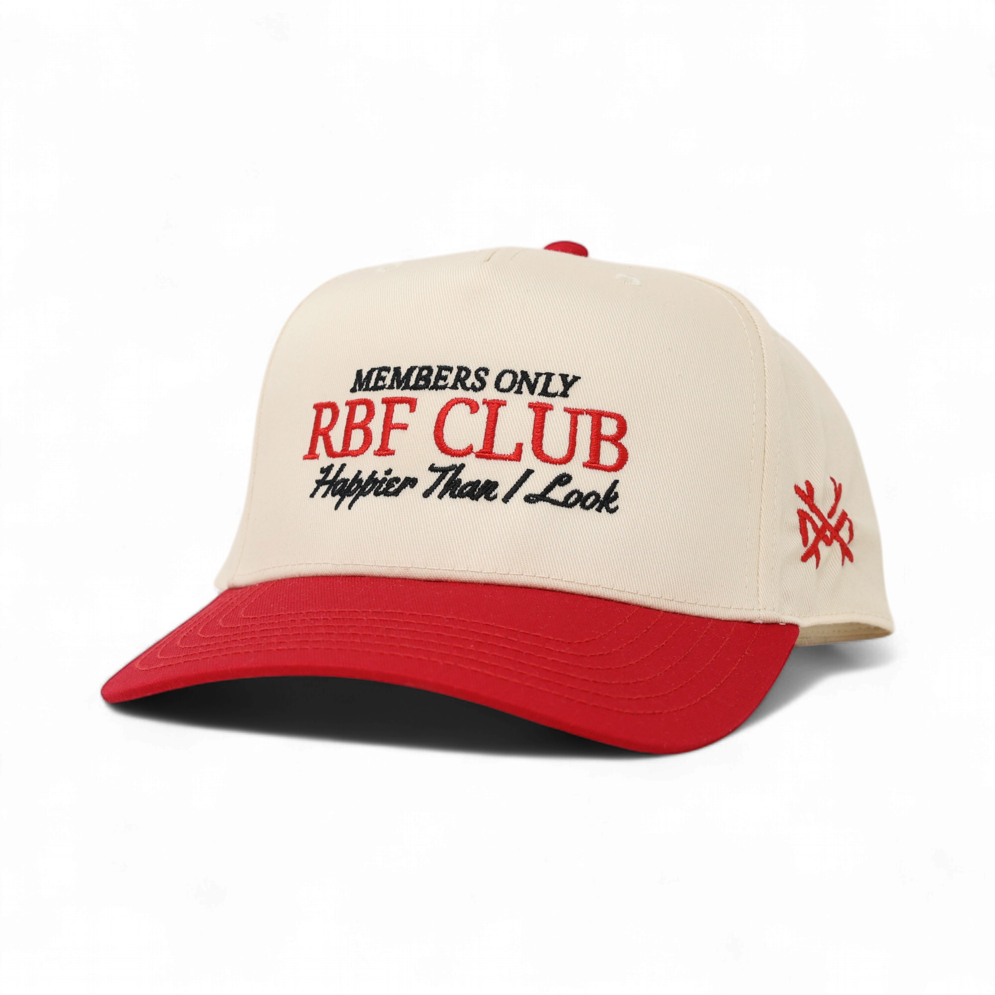 The Mad Hatter Company RBF Club Signature Hat featuring a stylish design and classic hat shape on a neutral background.