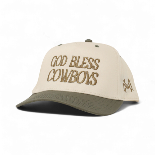 God Bless Cowboys Trucker Hat