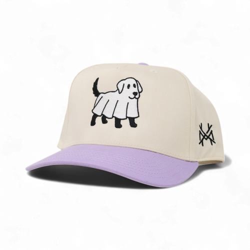 Haunted Hound Dog Halloween Trucker Hat