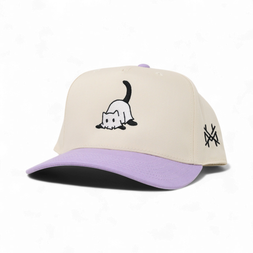 Spooky Kitty Cat Halloween Trucker Hat
