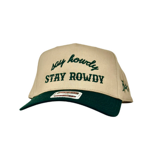 MHC Say Howdy Stay Rowdy Trucker Hat