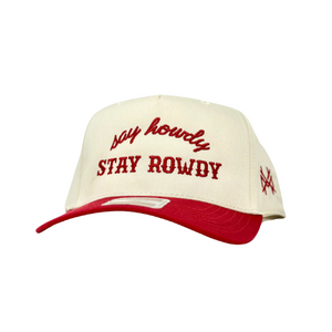 MHC Say Howdy Stay Rowdy Trucker Hat