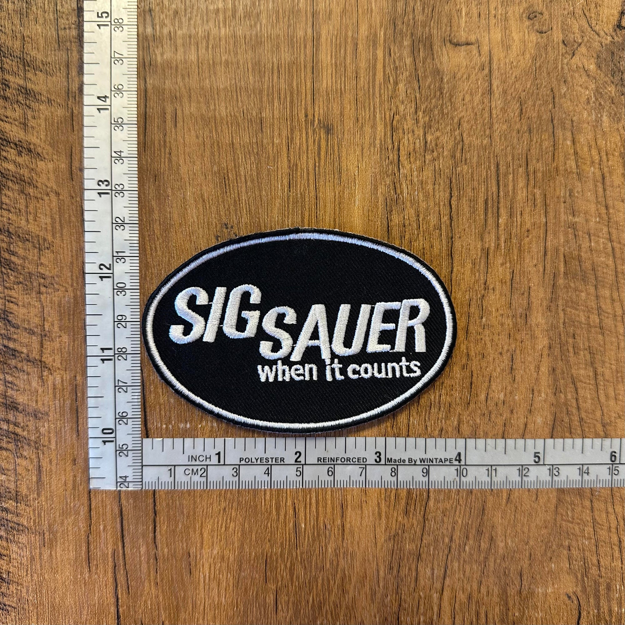 Sig Sauer When It Counts.