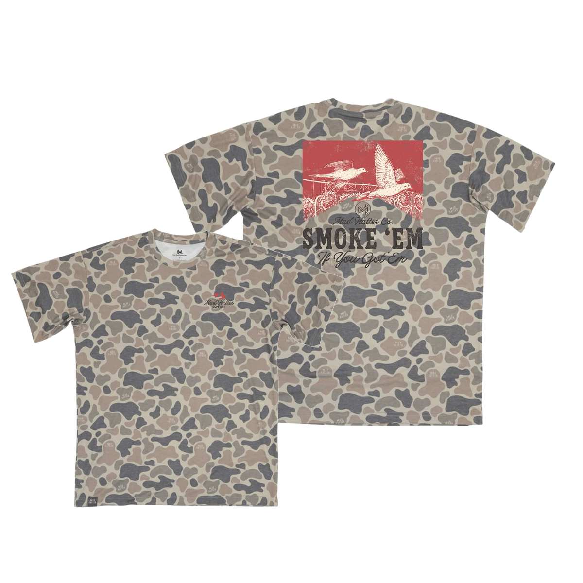 Smoke 'Em Red T-Shirt