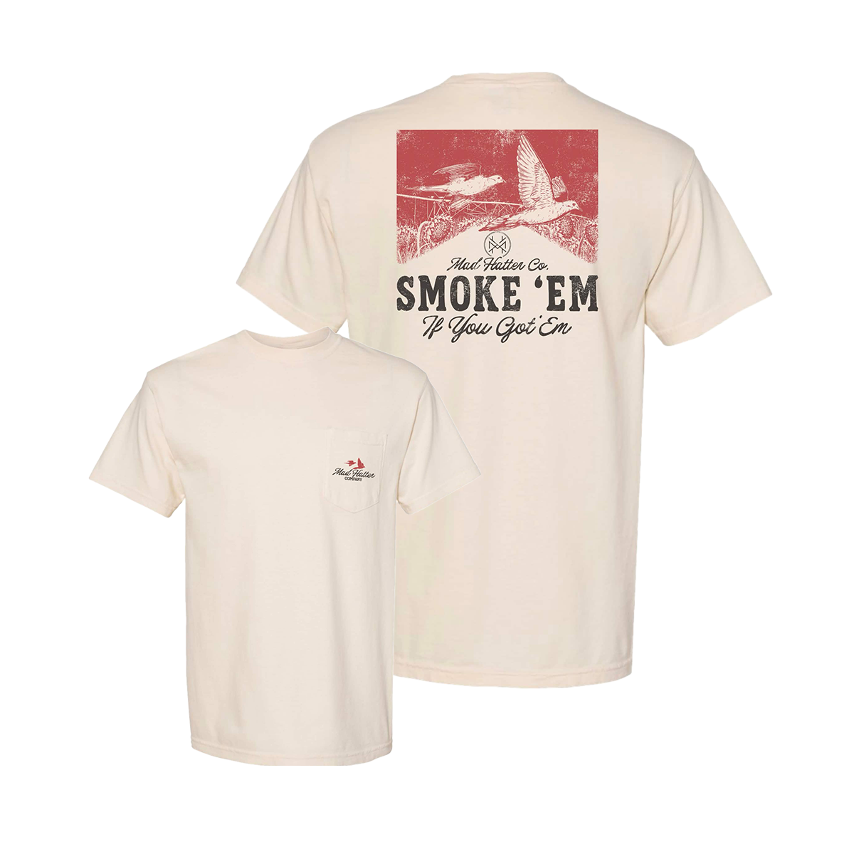 Smoke 'Em Red T-Shirt