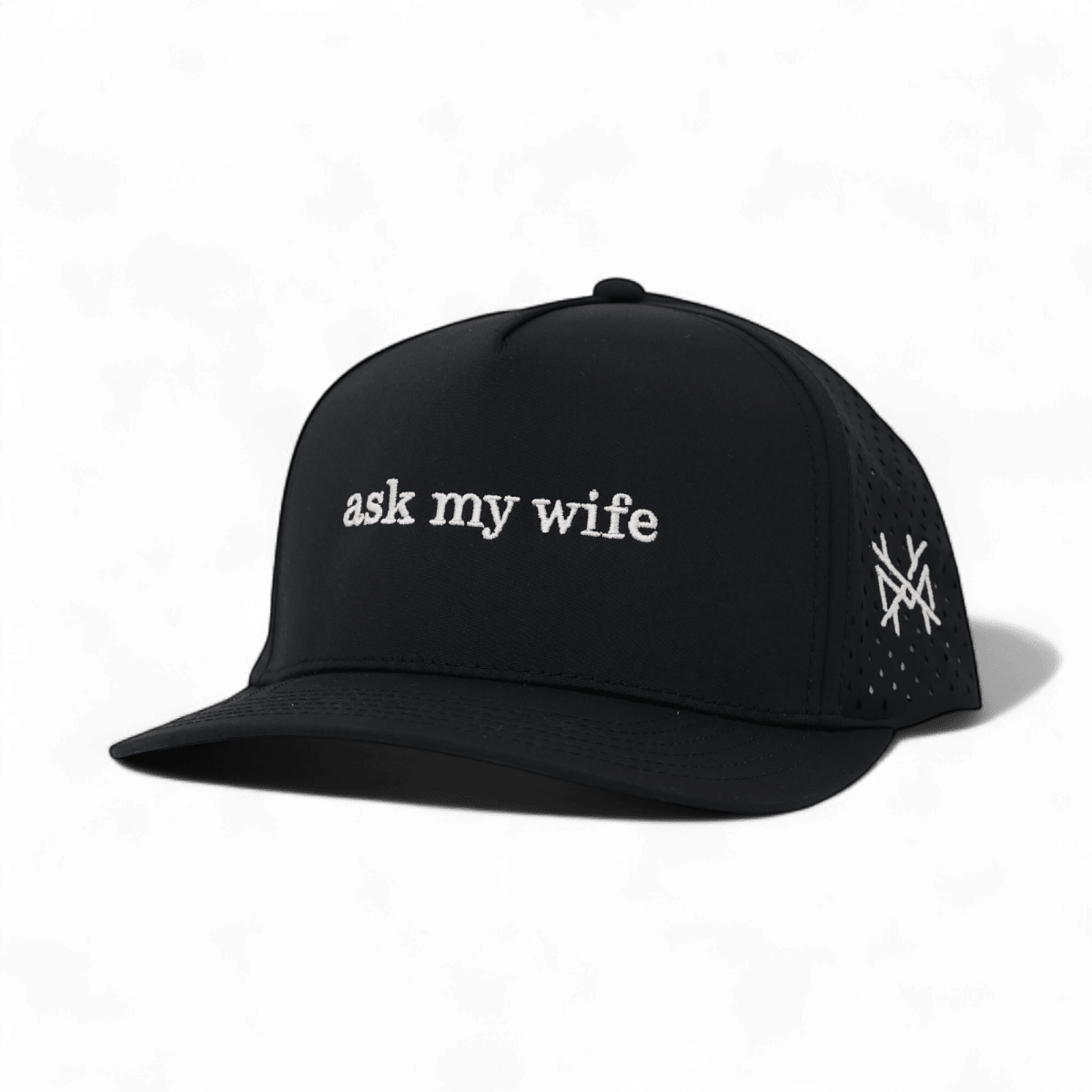 Ask my wife Snapback Hat | madhatter
