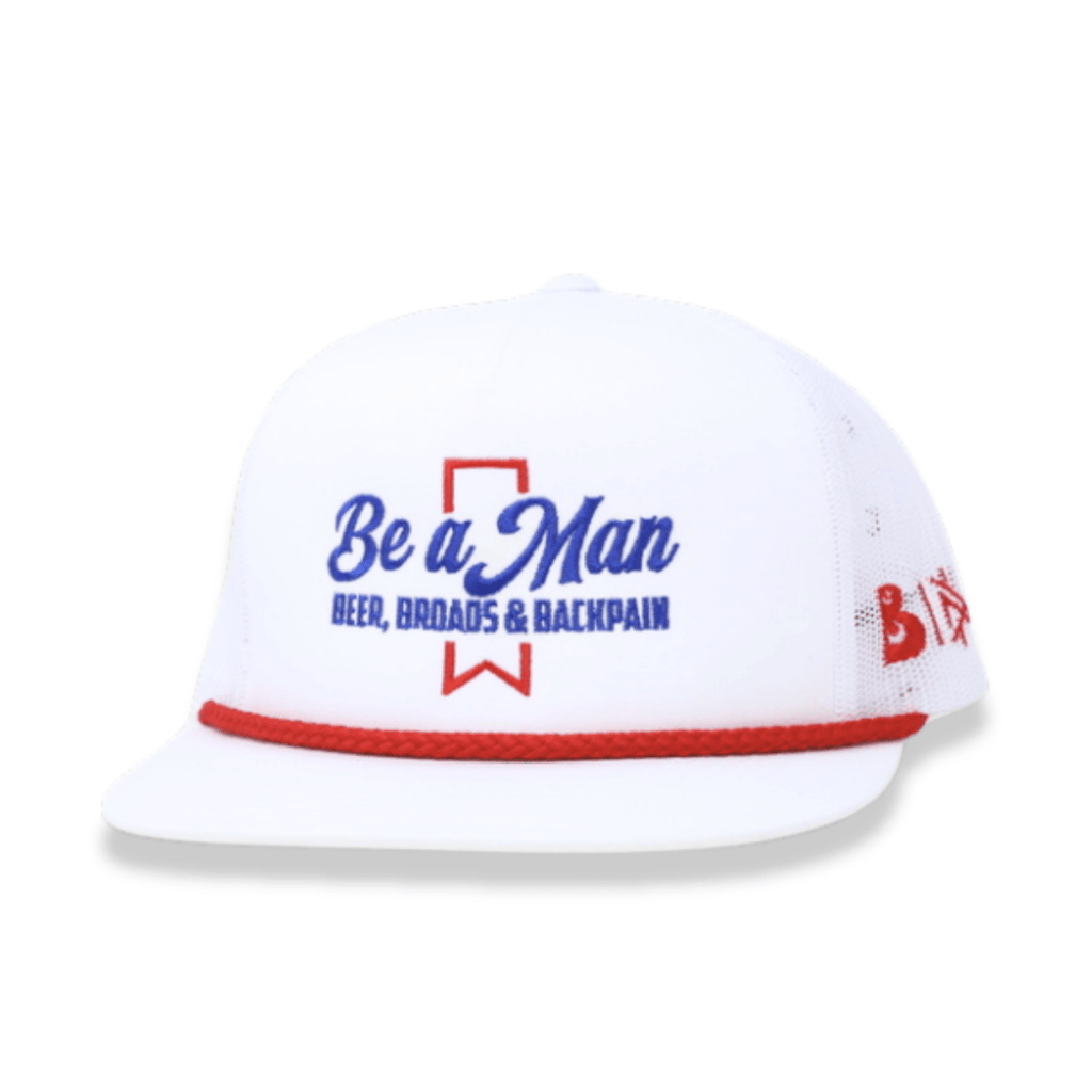 Beer, Broads and Backpain | Be A Man - The Mad Hatter Company