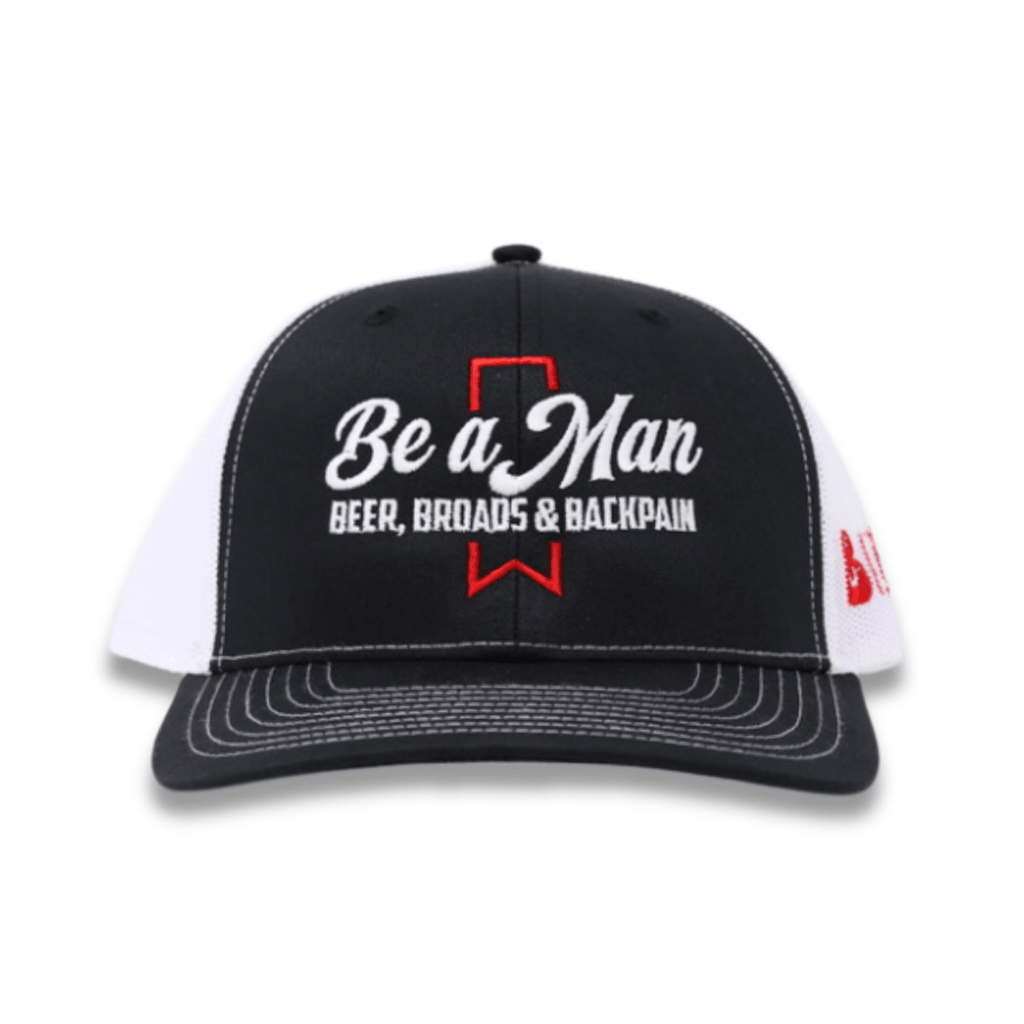 Beer, Broads and Backpain | Be A Man - The Mad Hatter Company