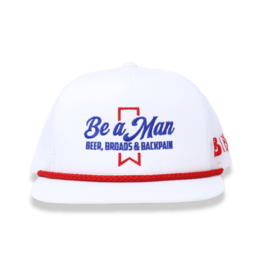 Beer, Broads and Backpain | Be A Man - The Mad Hatter Company