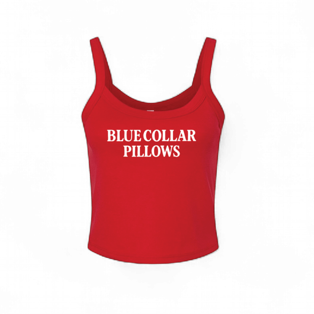 Blue Collar Pillows Tank Top | madhatter