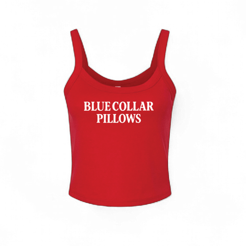 Blue Collar Pillows Tank Top | madhatter