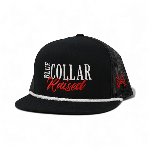 Blue Collar Raised Snapback Hat | madhatter