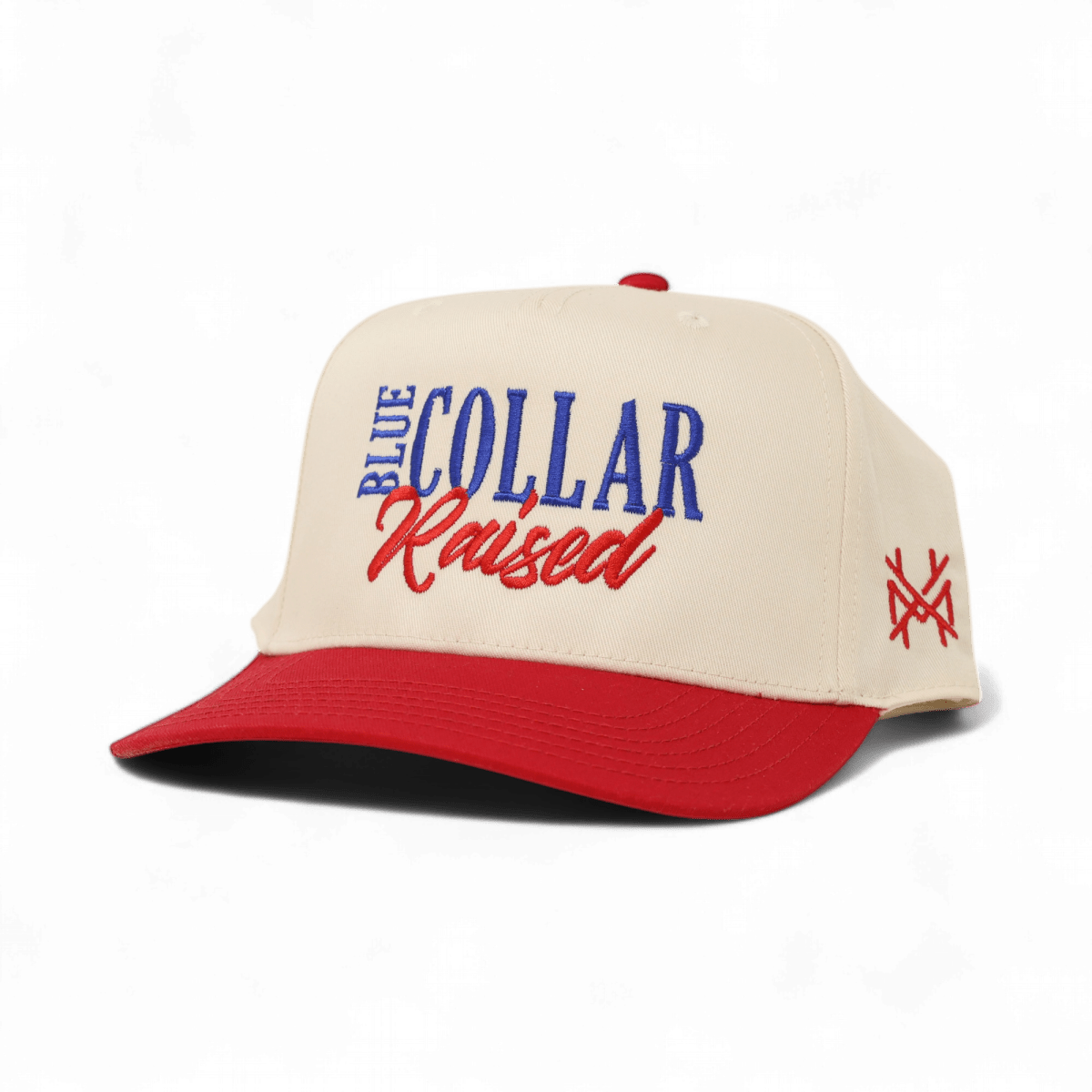 Blue Collar Raised Snapback Hat | madhatter