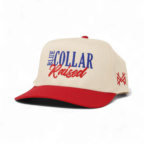 Blue Collar Raised Snapback Hat | madhatter