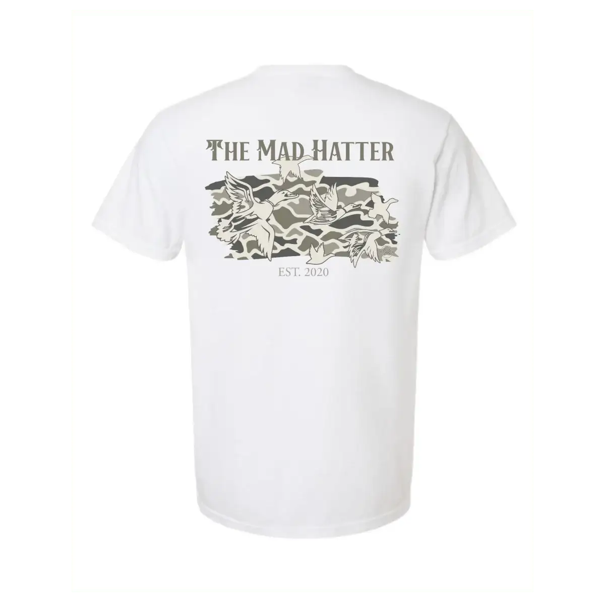 Camo Duck T-Shirt - The Mad Hatter Company