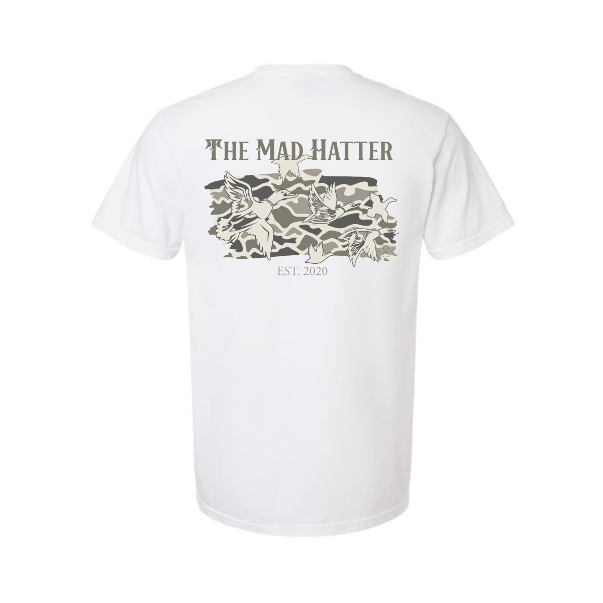 Camo Duck T-Shirt - The Mad Hatter Company