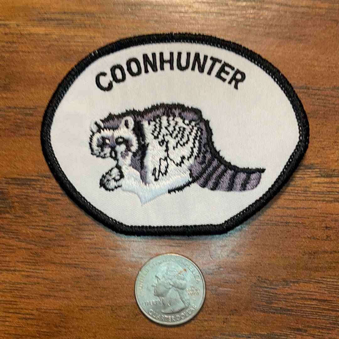 Coon Hunter Embroidered Patch
