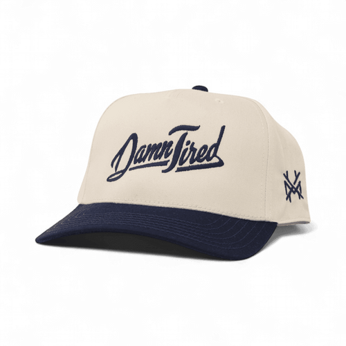Damn Tired Snapback Hat | madhatter