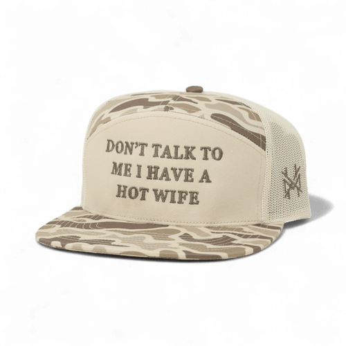 Don't Talk To Me I Have A Hot Wife Snapback Hat | madhatter
