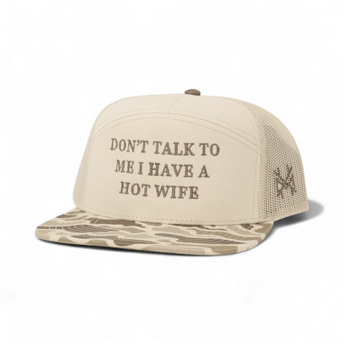 Don't Talk To Me I Have A Hot Wife Snapback Hat | madhatter